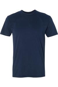 Футболка унисекс из замши Next Level, цвет midnight navy