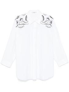 Dorothee Schumacher рубашка Poplin Power, белый