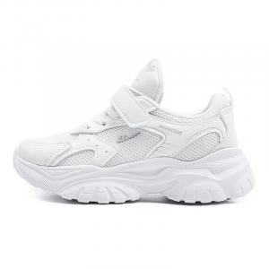 WARRIOR Износостойкие дышащие низкие беговые кроссовки белые детские