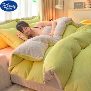 Disney Пододеяльник 180х220 см, вельвет, цвет Olive Green-Gray