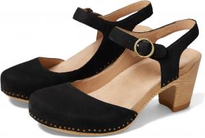 Туфли Dansko Taytum, цвет Black Milled Nubuck