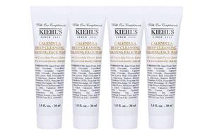Kiehl's KEYANSHI Marigold очищающий гель, пробник, прозрачный гель, дорожный размер, увлажняющий и питающий, 30мл*3