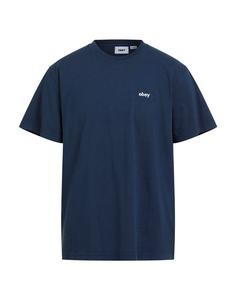 Футболка Obey, темно-синий