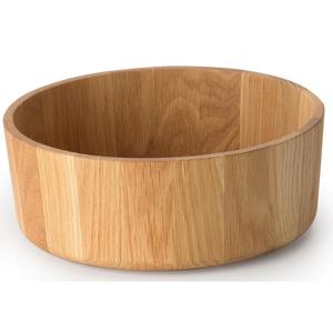 Континентальная чаша Дуб 1 шт. из древесного материала, дуб Continenta, Holzfarben