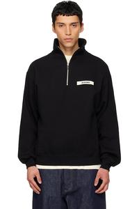 Jacquemus Толстовка La croisière с воротником на молнии из грубого зерна