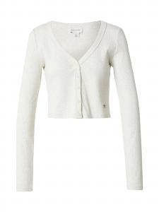 Calvin Klein Jeans Вязаный кардиган в крапинку белого цвета