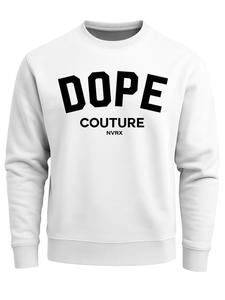 Neverless Свитшот 'Dope Couture' в белом цвете