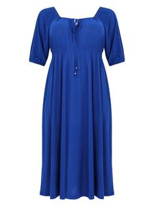 Макси платье YOEK, Blue