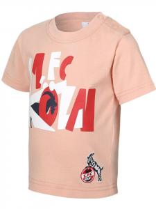 Футболка Fußballverein 1. FC Köln, розовый