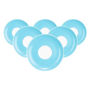 Блюдце Чайные блюдца Liberty Pure Colors ø 13 см, набор из 6 шт. Seltmann Weiden, Lagoon Blue