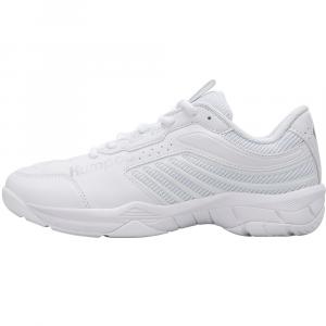 KUMPOO Амортизирующие нескользящие дышащие с поддержкой кроссовки для бадминтона Low top Unisex White