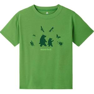 Детская футболка MONTBELL, зеленый