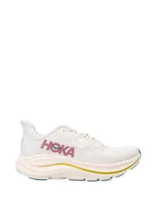 Кроссовки Clifton 10 на шнуровке Hoka, бежевый