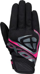 Женские мотоциклетные перчатки Ixon hurricane, Black/Pink