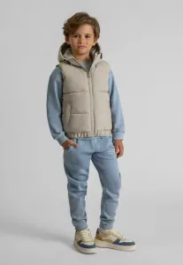 Утепленный жилет из рипстопа с капюшоном Minoti, Stone