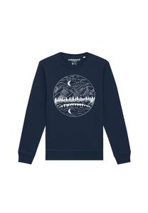 Толстовка MOUNTAINS BY NIGHT watapparel, темно-синий