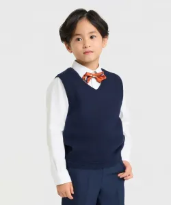 Базовый вязаный жилет (100-130 см) Comme Ca Ism, цвет Navy