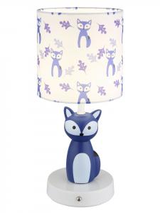 Настольная лампа "FOXY" синего цвета Globo lighting