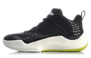 Баскетбольные кроссовки Sonic 8 Team для мужчин, средние, черные/зеленые Lining