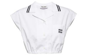 Рубашка женская белая Miu Miu