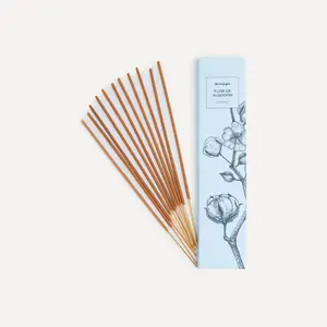 Набор из 20 ароматических палочек El Corte Inglés Cotton Flower, бежевый