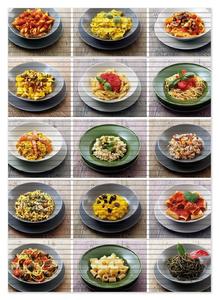 Коврик для душа Wallario, нескользящий коврик, коврик для ванной, коврик для ног, итальянская паста, размер ок. 70 х 50 см, коричневый