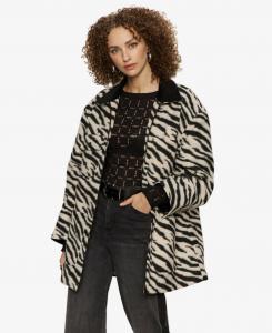 Женская жакет с длинными рукавами Soiree Barn Sanctuary, Striking Zebra