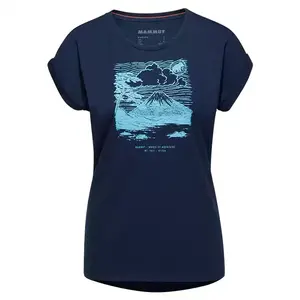 MAMMUT Футболка Regular Women's Deep Sea Blue
