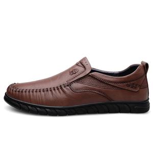 LAORENTOU Мужские повседневные туфли мужские низкие черно-коричневые коричневые, цвет Brown
