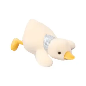 OU DI PIG Мягкая плюшевая игрушка утенок желтый 43см