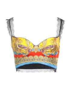 Топ Versace, желтый