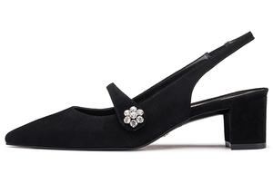 Кожаные туфли-лодочки crystal fleur 55mm Stuart Weitzman