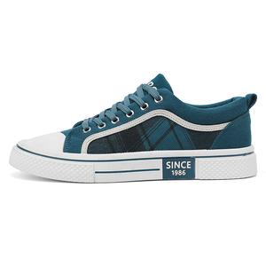 RENBEN Антискользящие и износостойкие легкие низкие кеды мужские синие, цвет Blue