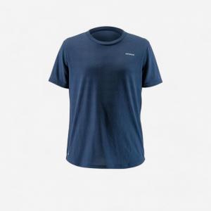 Молодёжная теннисная футболка Kuikma TTS100 Club тёмно-синяя