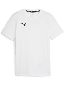 Футболка TeamGoal CasuaLongsleeve Tee Jr белого цвета Puma