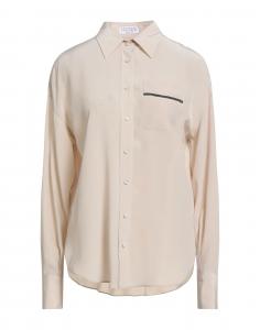 Рубашка Brunello Cucinelli, бежевый