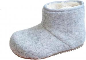 Зимние ботинки для девочек-подростков, с меховой подкладкой, утепленные ботинки до щиколотки для детей, 18 месяцев - 12 лет Zzalalana, Grey