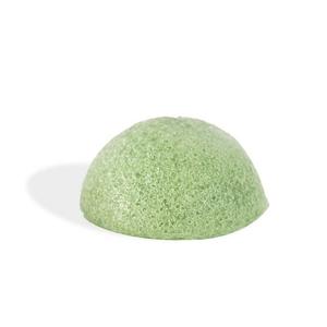 Натуральная очищающая губка для лица с зеленым чаем Mohani, Konjac Sponge
