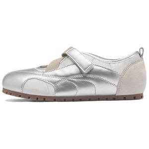 AGSDON Туфли Мэри Джейн женские, серебристые/розовые, фиолетовые/золотые