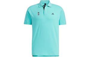 Рубашка поло мужская зеленая Adidas, зеленый