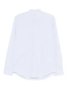 Полосатая рубашка без воротника Fursac, белый