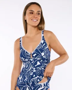 Бюстгальтер бикини AMIRA, чашка B, регулируемые бретели Red Point, тёмно-синий