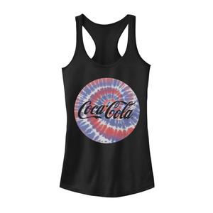 Юниорская майка Coca-Cola Spiral Coca Cola с логотипом Racerback Licensed Character