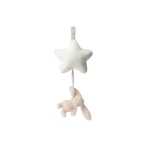 JELLYCAT Музыкальная игрушка Bashful Bunny Pull Pink