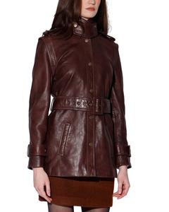 Кожаная куртка Walter Baker Imani, коричневый