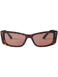 Солнцезащитные очки Lexy в прямоугольной оправе Jimmy Choo Eyewear, коричневый