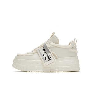 HR Женские бежевые лоу-топ скейтерские кеды