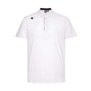 Поло для гольфа мужские DESCENTE, белый