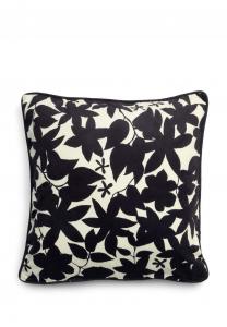 Подушка декоративная Essenza Imara, 50x50 см, черный / белый