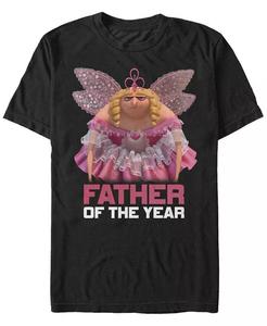 Футболка с коротким рукавом для мужчин «Gru Fairy Father» из мультфильма «Миньоны» Fifth Sun, черный